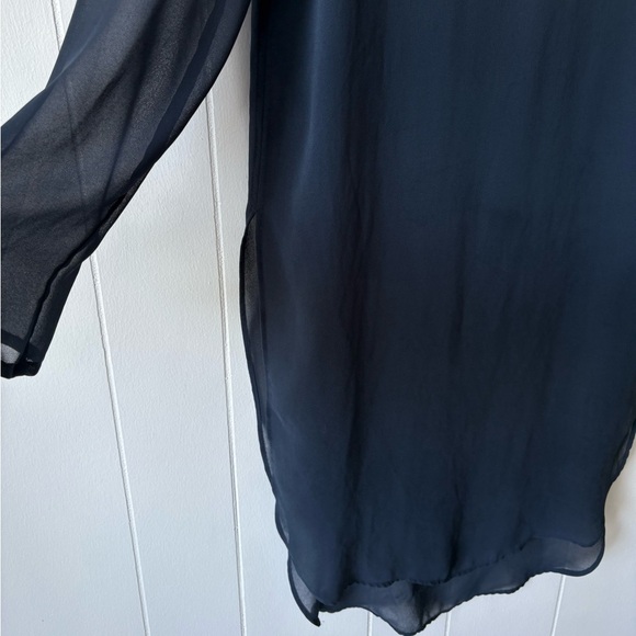 Zara Navy Tunic Dress | Size XS - Picture 5 of 6